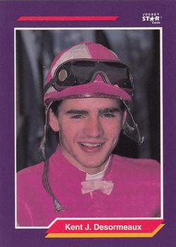 1992 Jockey Star #63 Kent J. Desormeaux Front